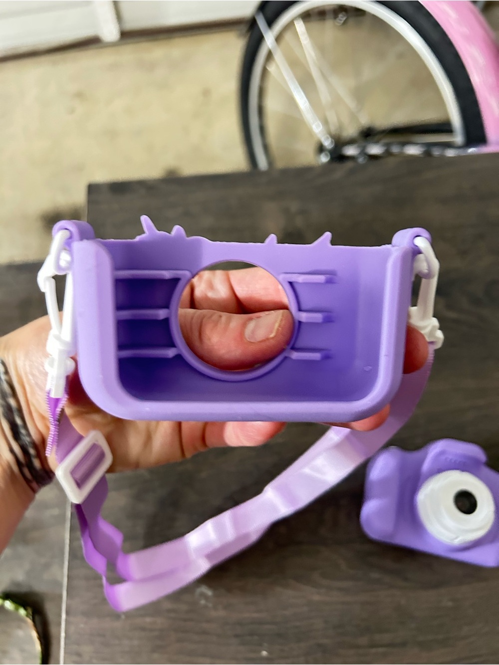 Kids Purple Unicorn Digital Camera with Strap - Picture 7 of 7